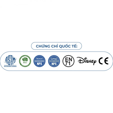 Thú Nhún Bơm Hơi Hình bò sữa hồng Toys House TH619-PA1828