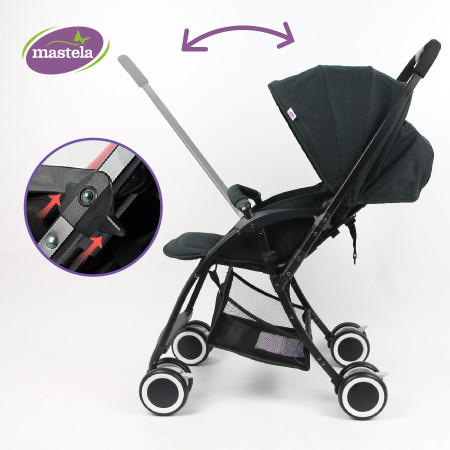Xe đẩy 2 chiều SIÊU NHẸ, CHỐNG TIA UV Mastela  Premium T05S (màu nâu)