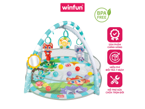 Thảm nằm chơi cho bé - Thay đổi theo từng giai đoạn phát triển của bé - Winfun 710000-NL