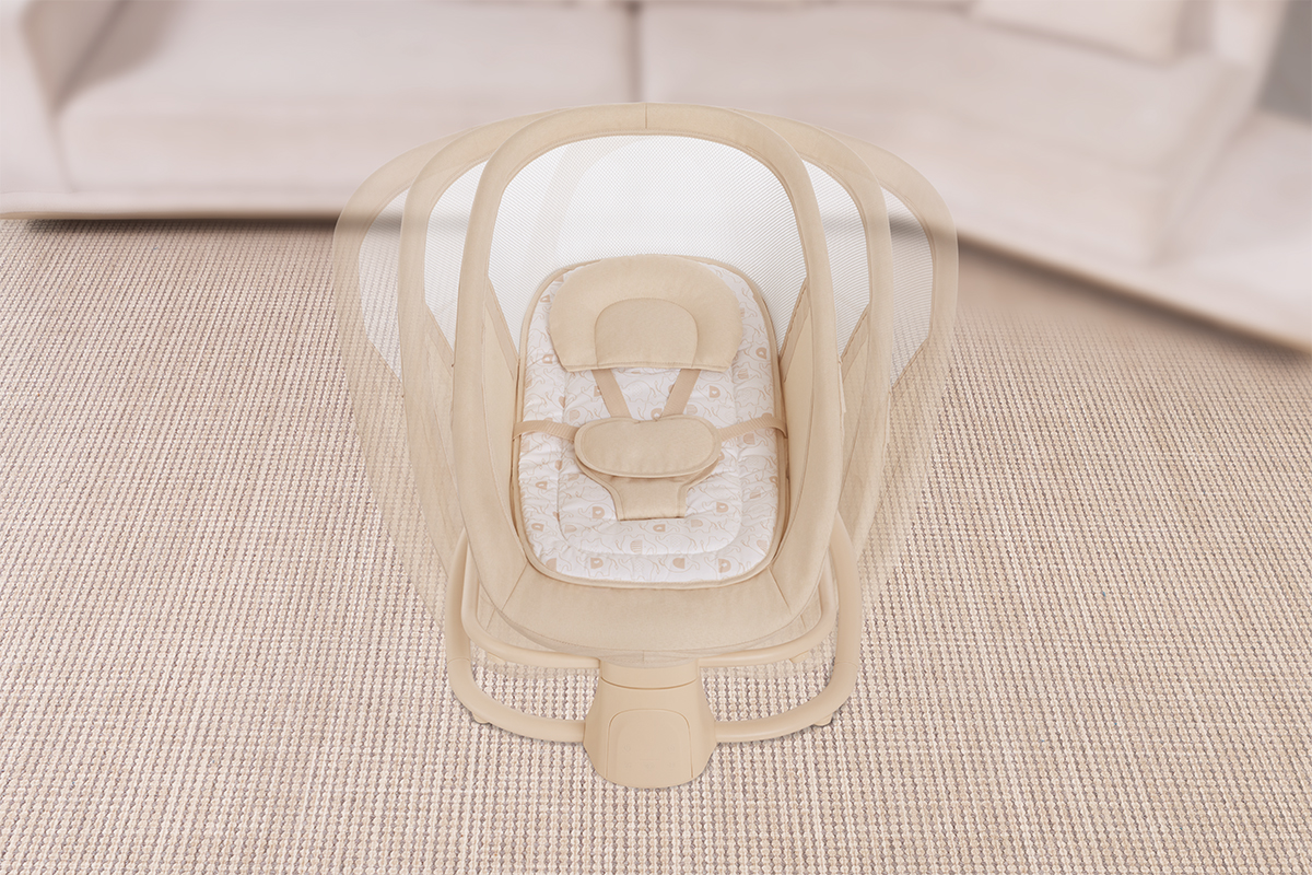 Nôi ru ngủ kết hợp ghế ăn dặm Mastela